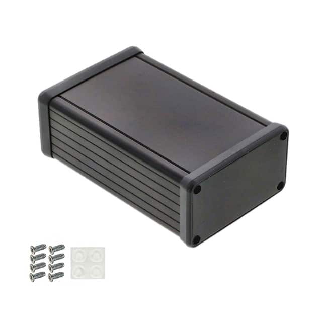 1455K1201BK BOX ALUM BLACK 4.724"L X 3.071"W