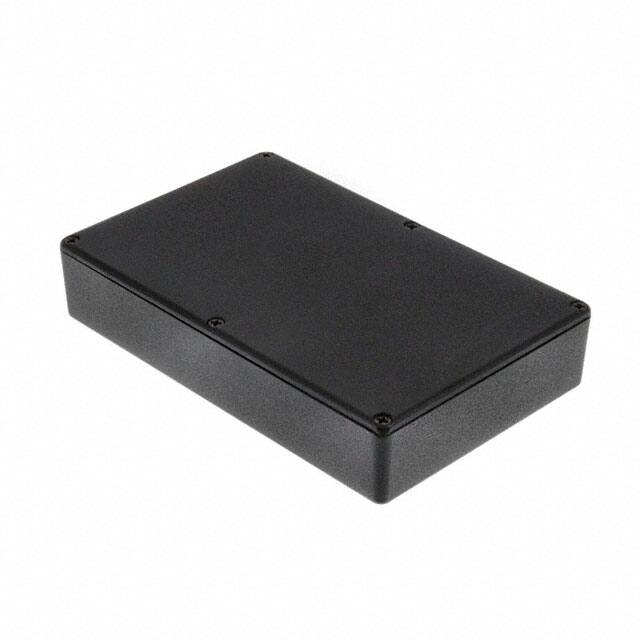 1590DDBK BOX ALUM BLACK 7.402"L X 4.724"W