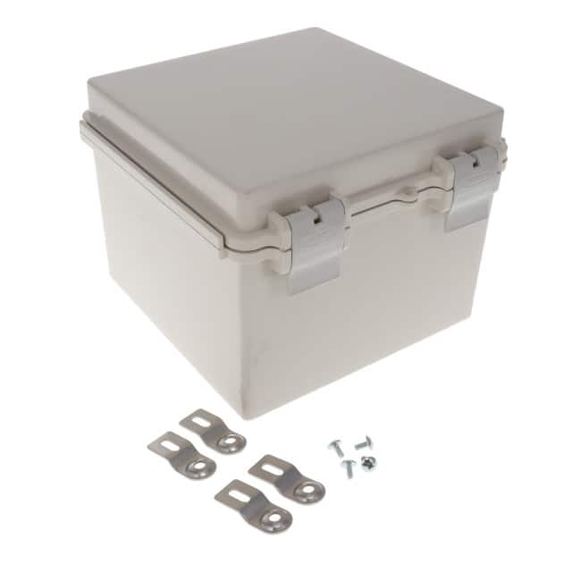 NBF-32014 BOX ABS GRAY 7.080"L X 7.080"W