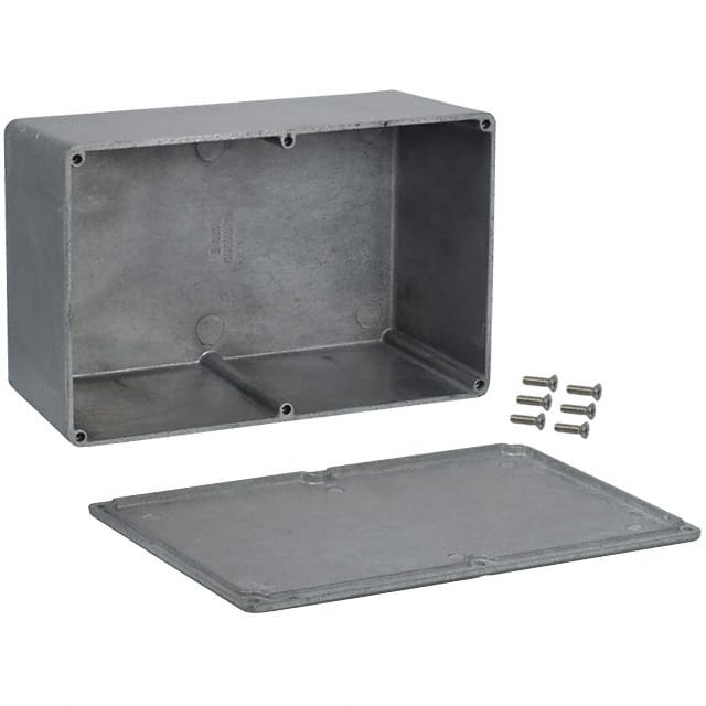 1590E BOX ALUM UNPTD 7.402"L X 4.724"W