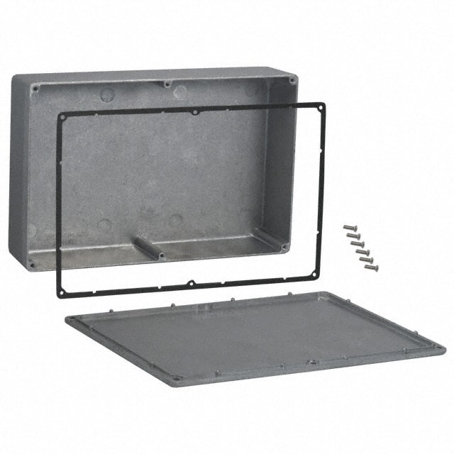 CN-5711 BOX ALUM NAT 8.752"L X 5.744"W