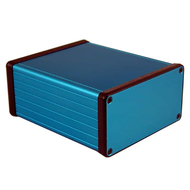 1455N1201BU BOX ALUM BLUE 4.724"L X 4.055"W