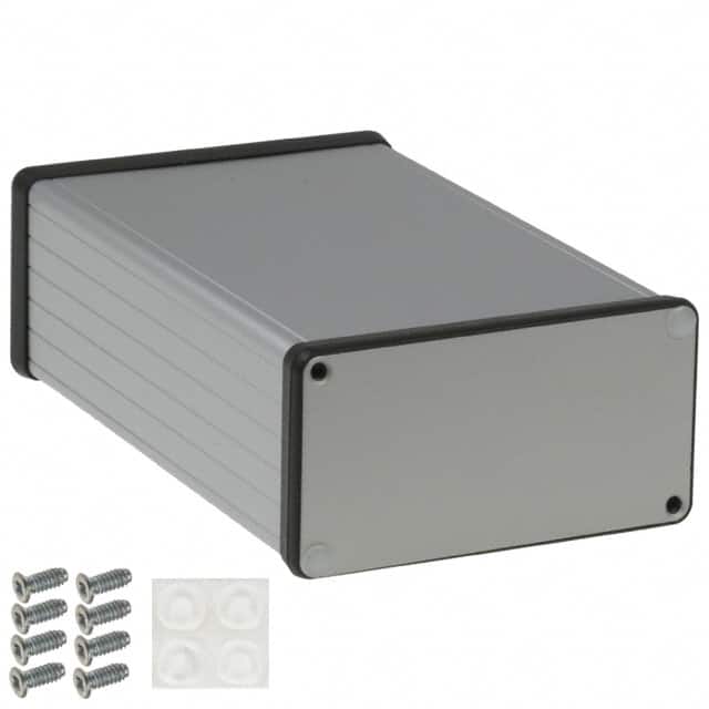1455N1601BK BOX ALUM BLACK 6.299"L X 4.055"W