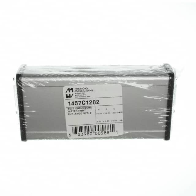 1457C1202 BOX ALUM NATURAL 5"L X 2.441"W