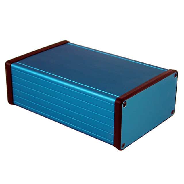 1455N1601BU BOX ALUM BLUE 6.299"L X 4.055"W