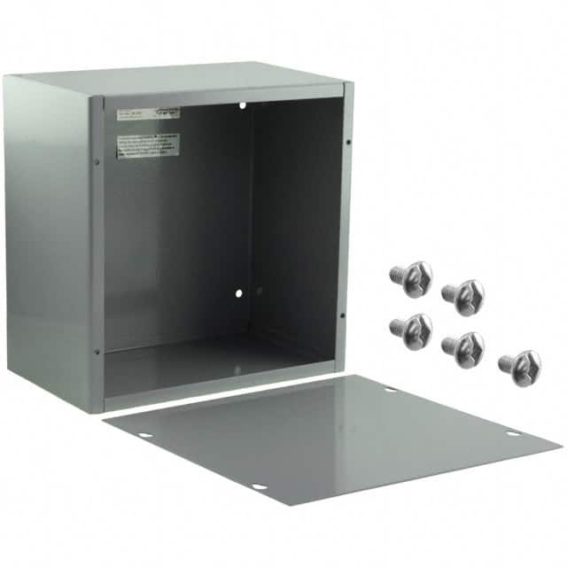 JB-3961 BOX STEEL GRAY 6"L X 10"W
