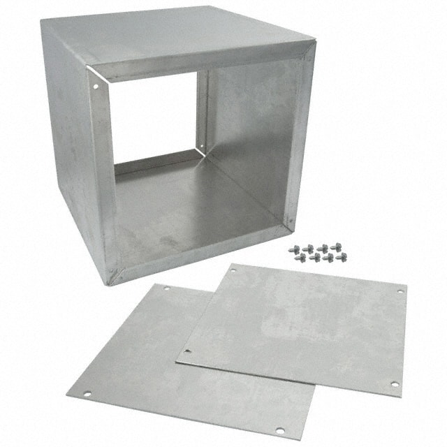 AU-1039 CABINET ALUM NATURAL 6"L X 6"W
