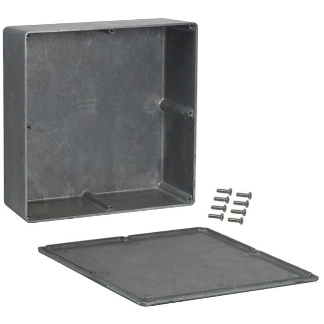 1590F BOX ALUM UNPTD 7.402"L X 7.402"W