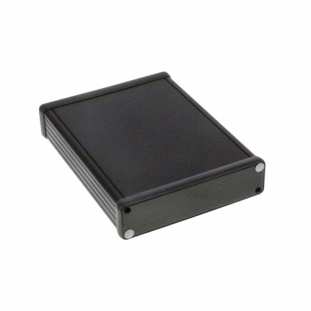 1455P1601BK BOX ALUM BLACK 6.299"L X 4.921"W