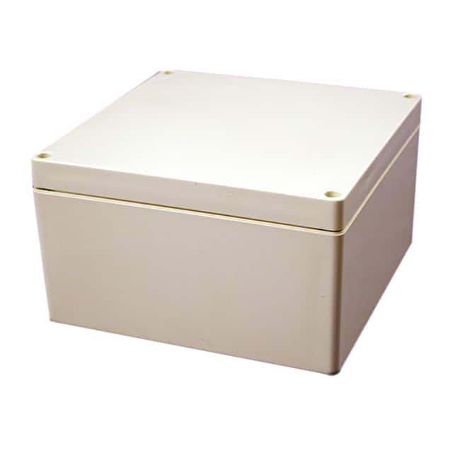 1554S2GY BOX PLAS GRAY 6.299"L X 6.299"W