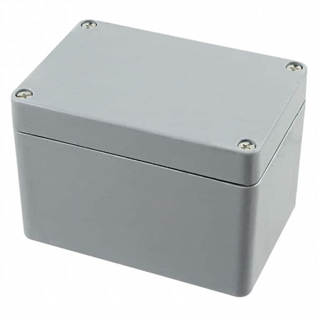 020811080 BOX FIBERGLASS GRY 4.33"LX2.95"W