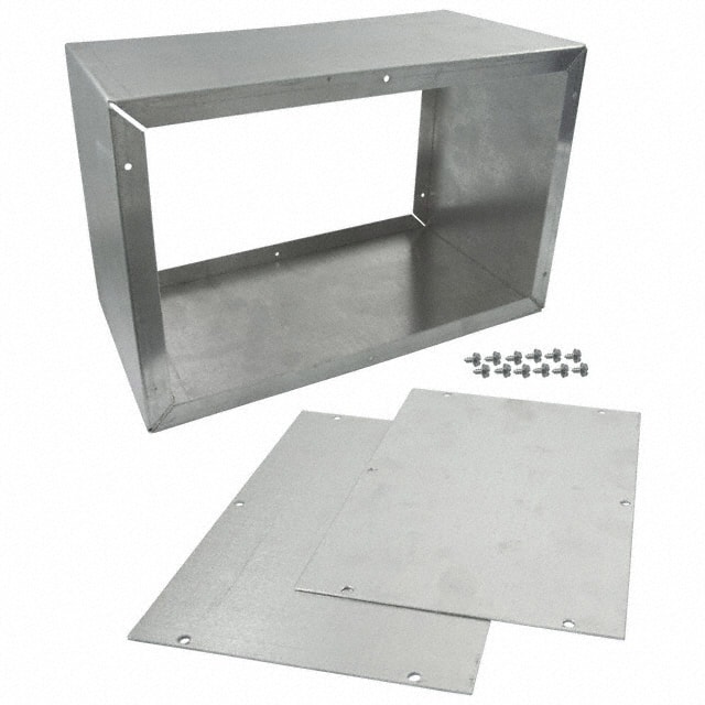 AU-1040 CABINET ALUM NATURAL 5"L X 6"W
