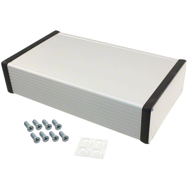 1455Q2201BK BOX ALUM BLACK 8.661"L X 4.921"W