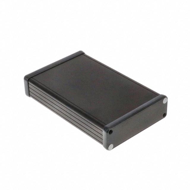 1455L1601BK BOX ALUM BLACK 6.299"L X 4.055"W