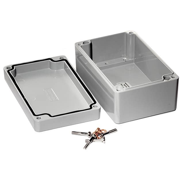 1590Z120GY BOX ALUM GRAY 4.906"L X 3.138"W