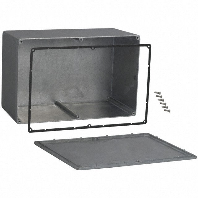 CN-5712 BOX ALUM NAT 8.752"L X 5.744"W