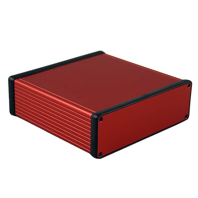 1455T1601RD BOX ALUM RED 6.299"L X 6.496"W