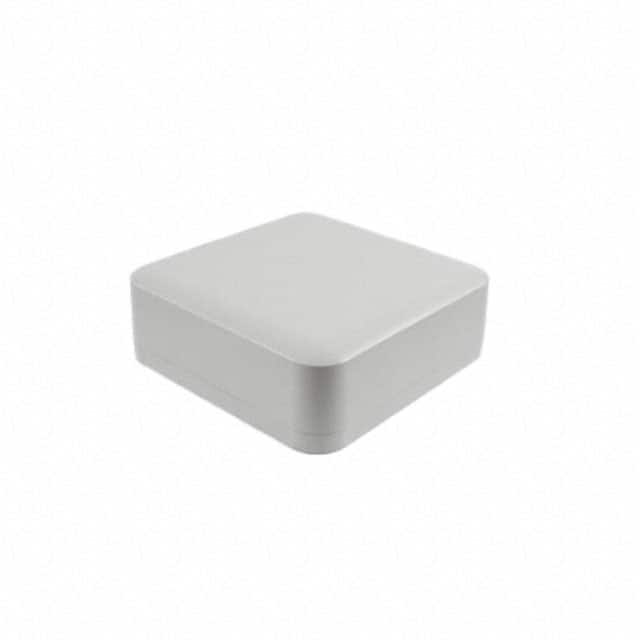 1557HA2GY BOX PLAS GRAY 7.870"L X 7.870"W