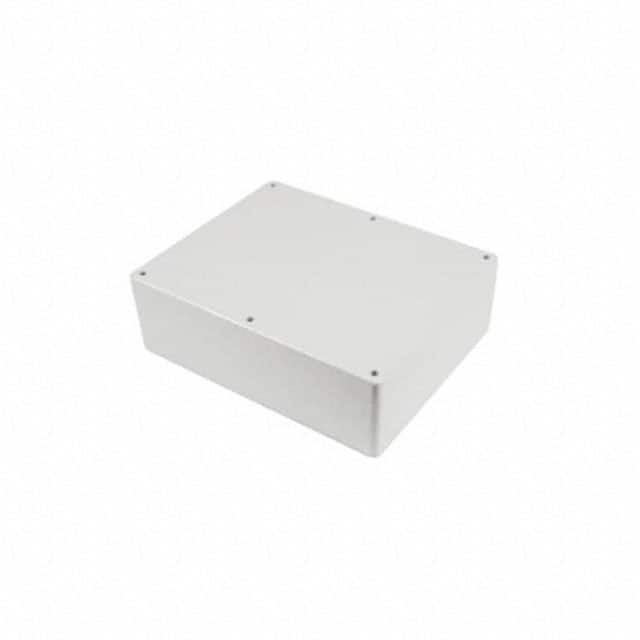 1554YGY BOX ABS GRAY 11.810"L X 9.450"W