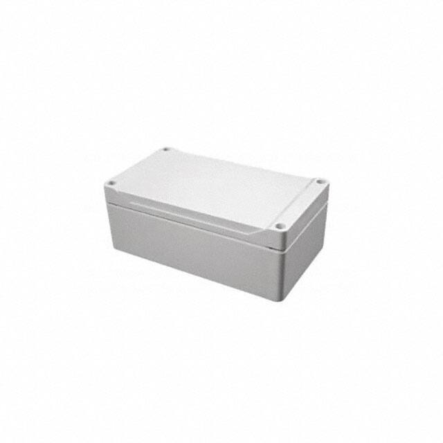 1555YAGY BOX ABS GRAY 11.810"L X 9.450"W