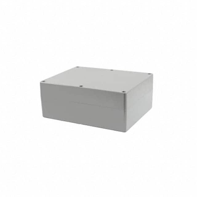 1554YAGY BOX ABS GRAY 11.810"L X 9.450"W