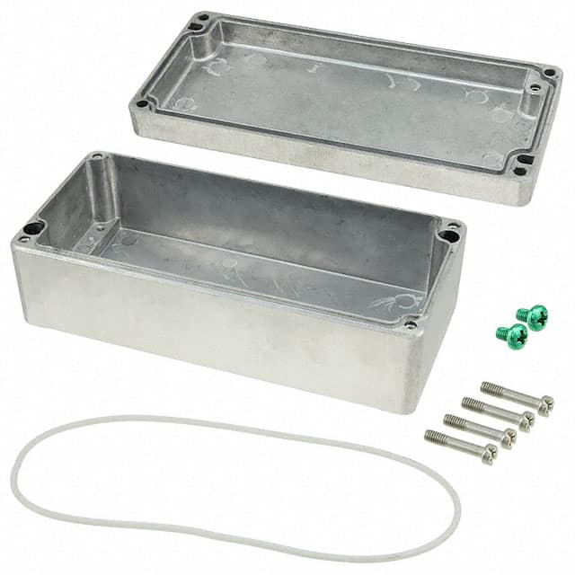 010818068 BOX ALUM UNPAINTED 6.89"LX3.15"W