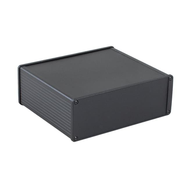 1457U1601BK BOX ALUM BLACK 6.299"L X 7.343"W