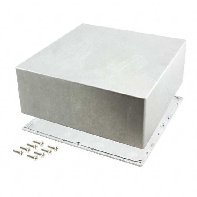 1550N BOX ALUM UNPTD 9.850"L X 9.850"W