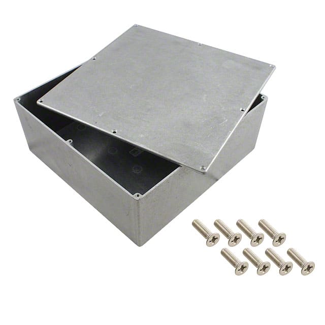 1550WN BOX ALUM UNPTD 9.850"L X 9.850"W
