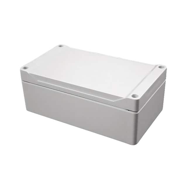 1555XA2GY BOX PLAS GRAY 11.81"L X 7.87"W
