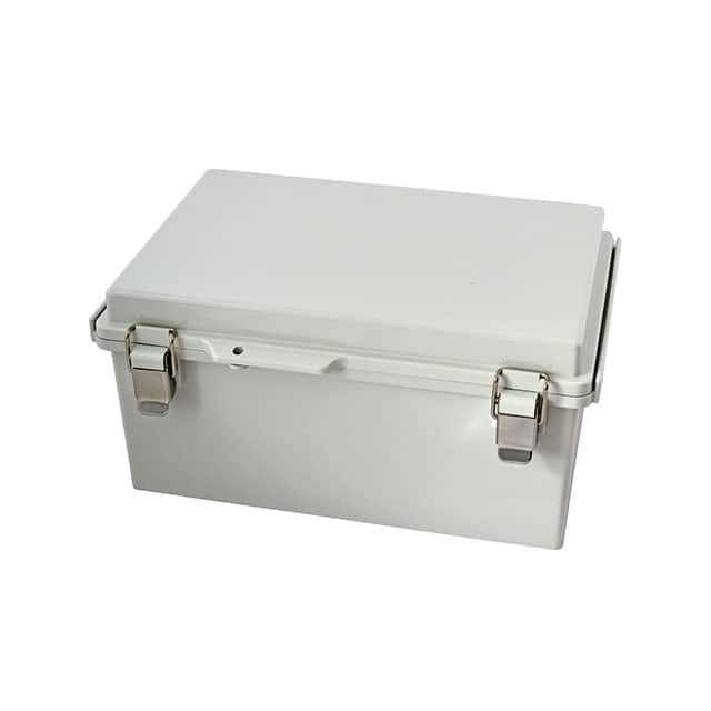 PTQ-11059 BOX PLAS GRAY 12.142"L X 7.874"W