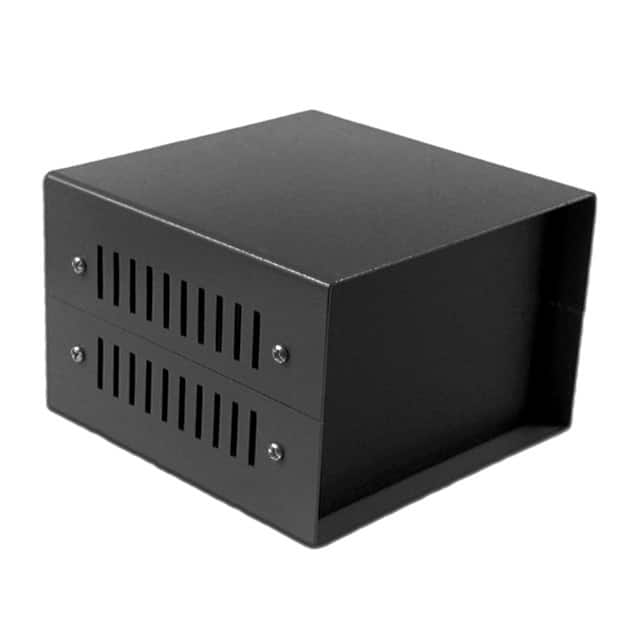 1458VC4 BOX STEEL BLACK 6"L X 6"W