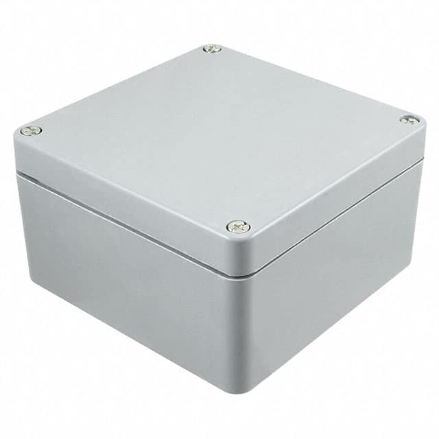 021616090 BOX FIBERGLASS GRY 6.3"L X 6.3"W