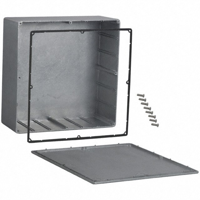 CN-5713 BOX ALUM NAT 9.850"L X 9.850"W