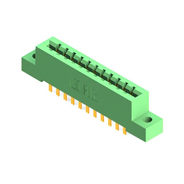337-022-500-204 CONN EDGE DUAL FMALE 22POS 0.156