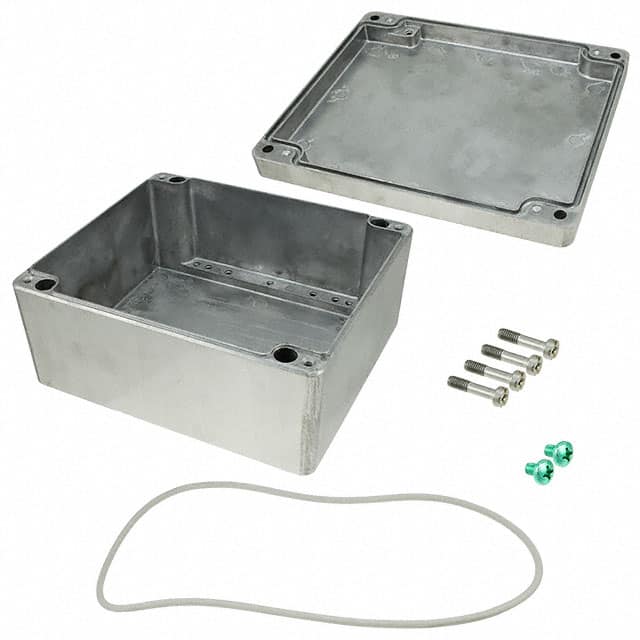 012320118 BOX ALUM UNPAINTED 9.13"LX7.95"W