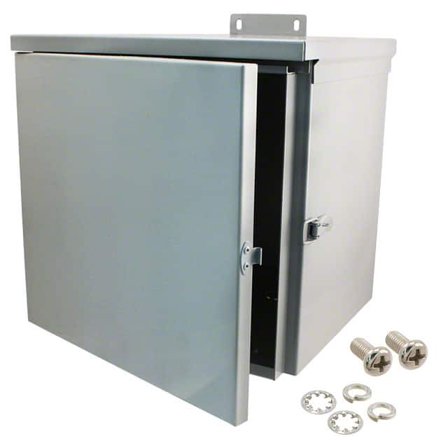 N3R-5808 BOX STEEL GRAY 12"L X 10"W