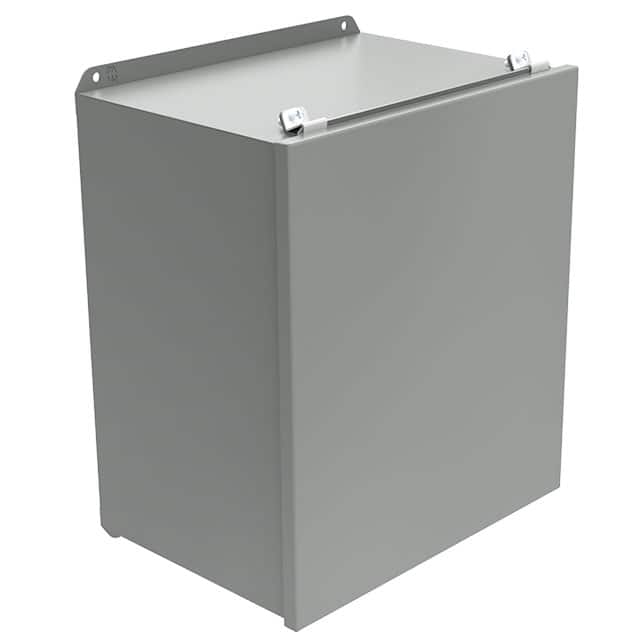 HJ443HLP BOX STEEL GRAY 4"L X 4"W