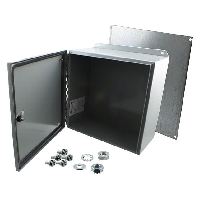 EJ12126 BOX STEEL GRAY 12"L X 12"W