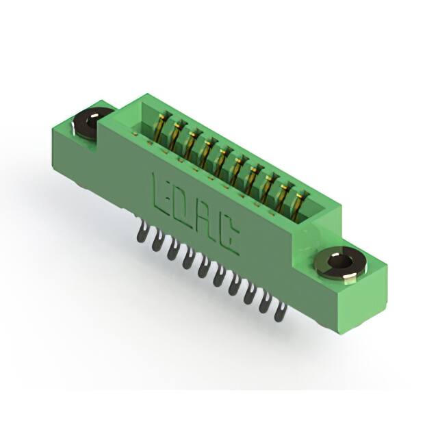 341-020-555-203 CONN EDGE DUAL FMALE 20POS 0.100