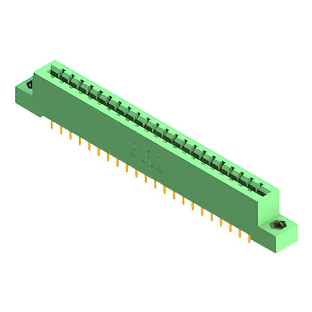 337-044-521-208 CONN EDGE DUAL FMALE 44POS 0.156