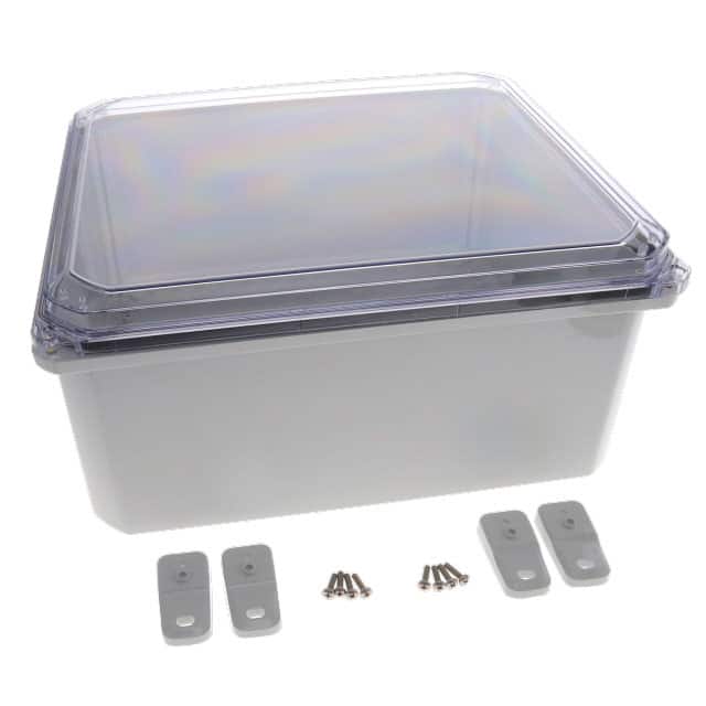 DPS-28712-C CLEAR SCREWED COVER IP68 NEMA 6P