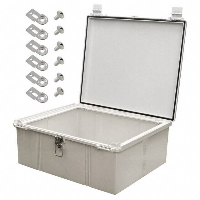 NBF-32042 BOX ABS GRAY 23.620"L X 19.680"W