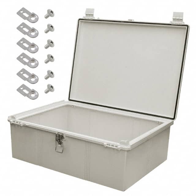 NBF-32046 BOX ABS GRAY 27.550"L X 19.680"W