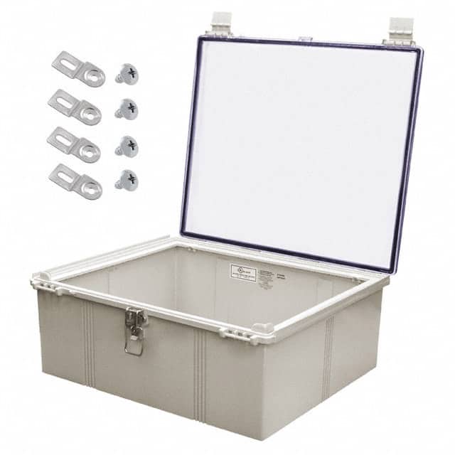 NBF-32242 BOX ABS/PC GRY 23.62L X 19.68"W