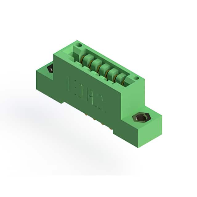 346-006-500-107 CONN EDGE SGL FMALE 6POS 0.125