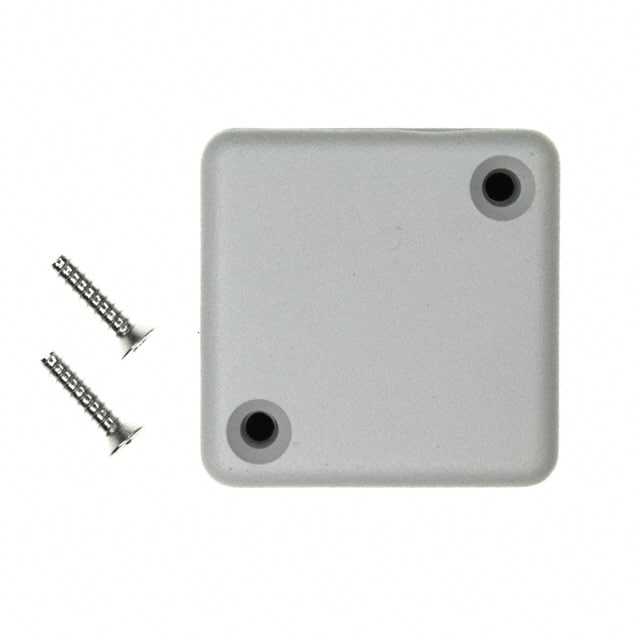 1551NGY BOX ABS GRAY 1.378"L X 1.378"W