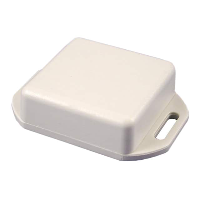 1551QFLGY BOX ABS GRAY 1.575"L X 1.575"W