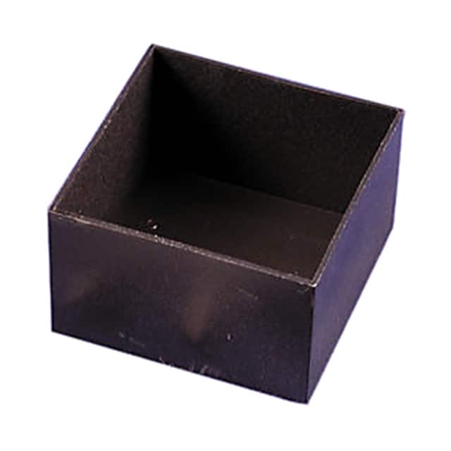 1596B108 BOX ABS BLACK 1.960"L X 1.960"W