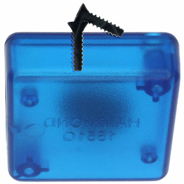 1551QTBU BOX ABS TRN BLUE 1.58"L X 1.58"W